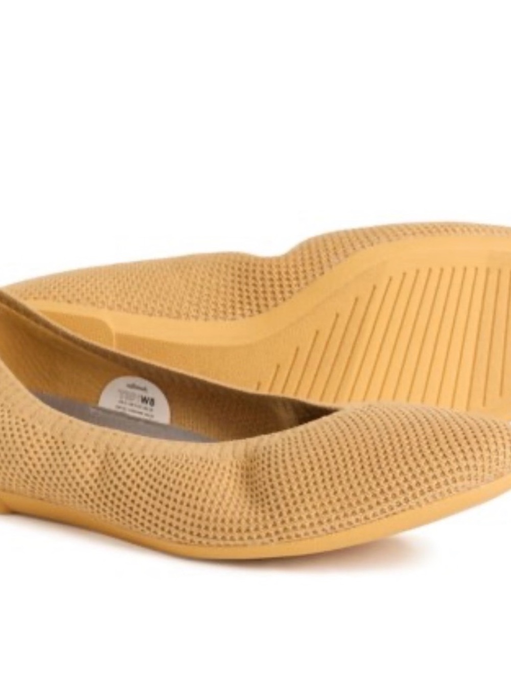 allbirds Women’s Knit Flats in Yellow